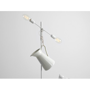 Lampa podłogowa TWIGO FLOOR 2 - biały - Customform